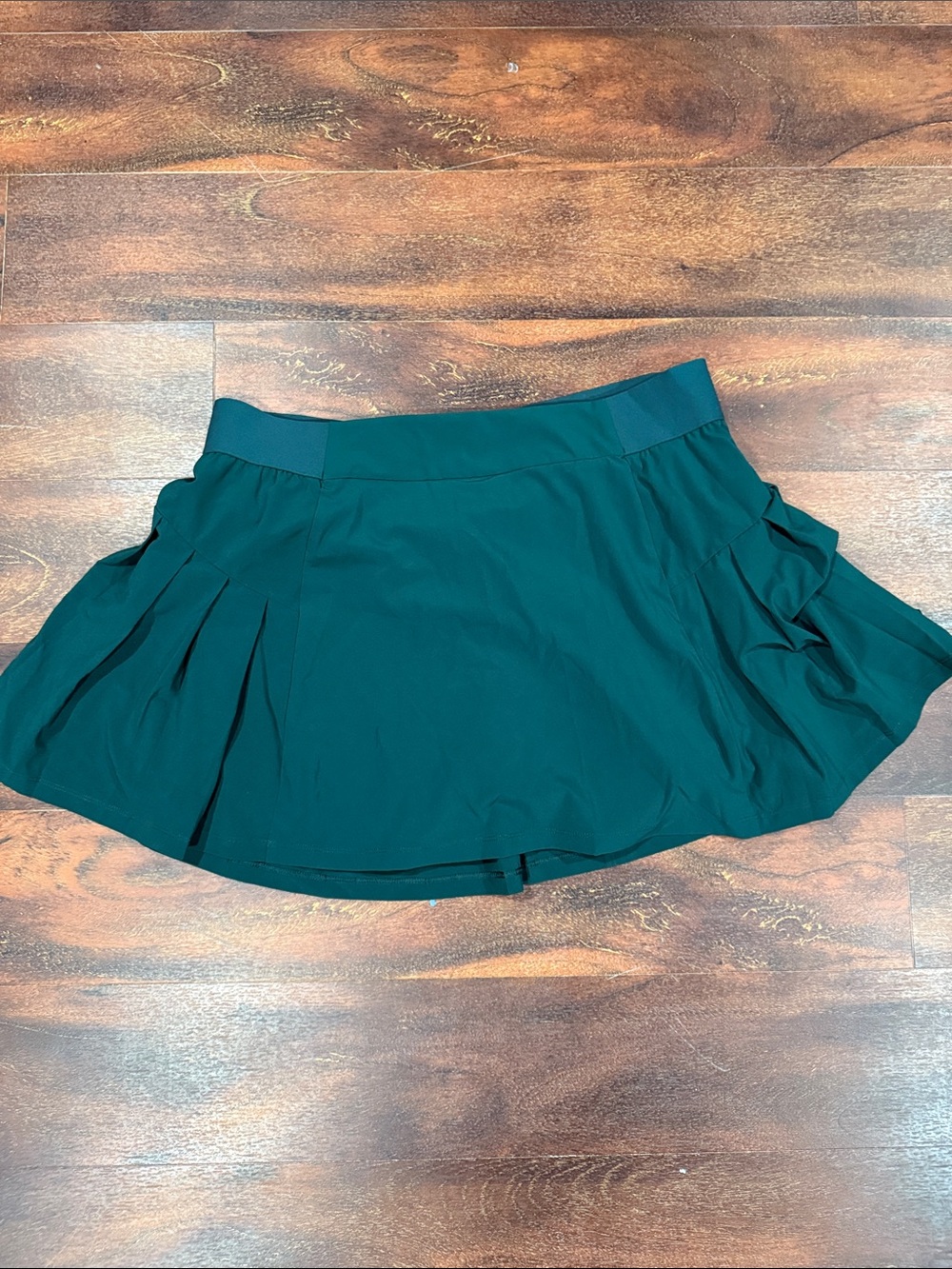 Puma Emerald Green Pleated Skater Skirt